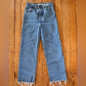 Levi Wedge Straight Ankle